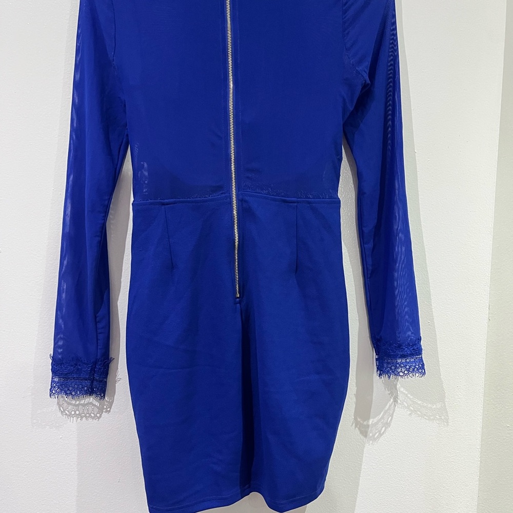 Windsor blue mini short long sleeve - Picture 3 of 5